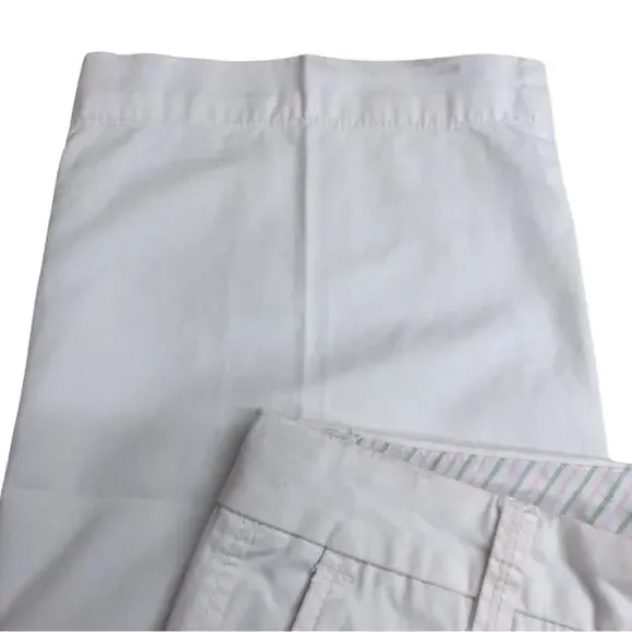 Gap Original White Khaki Original Boy Cut Wide Leg Distressed Trouser Style Pant - Picture 7 of 16